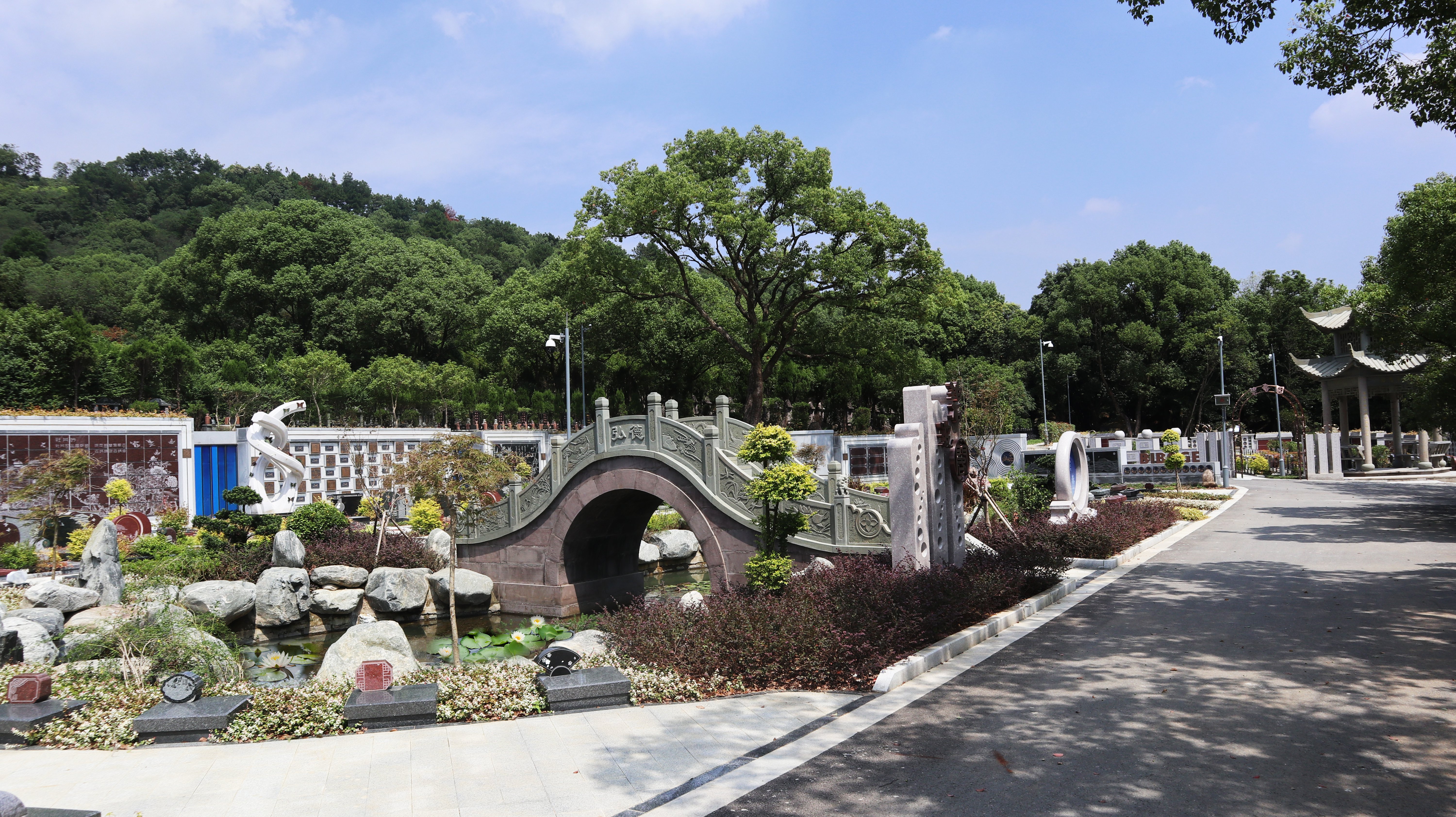 山居秋暝 | 陵园微改造之「碧波阁」「碧春园」